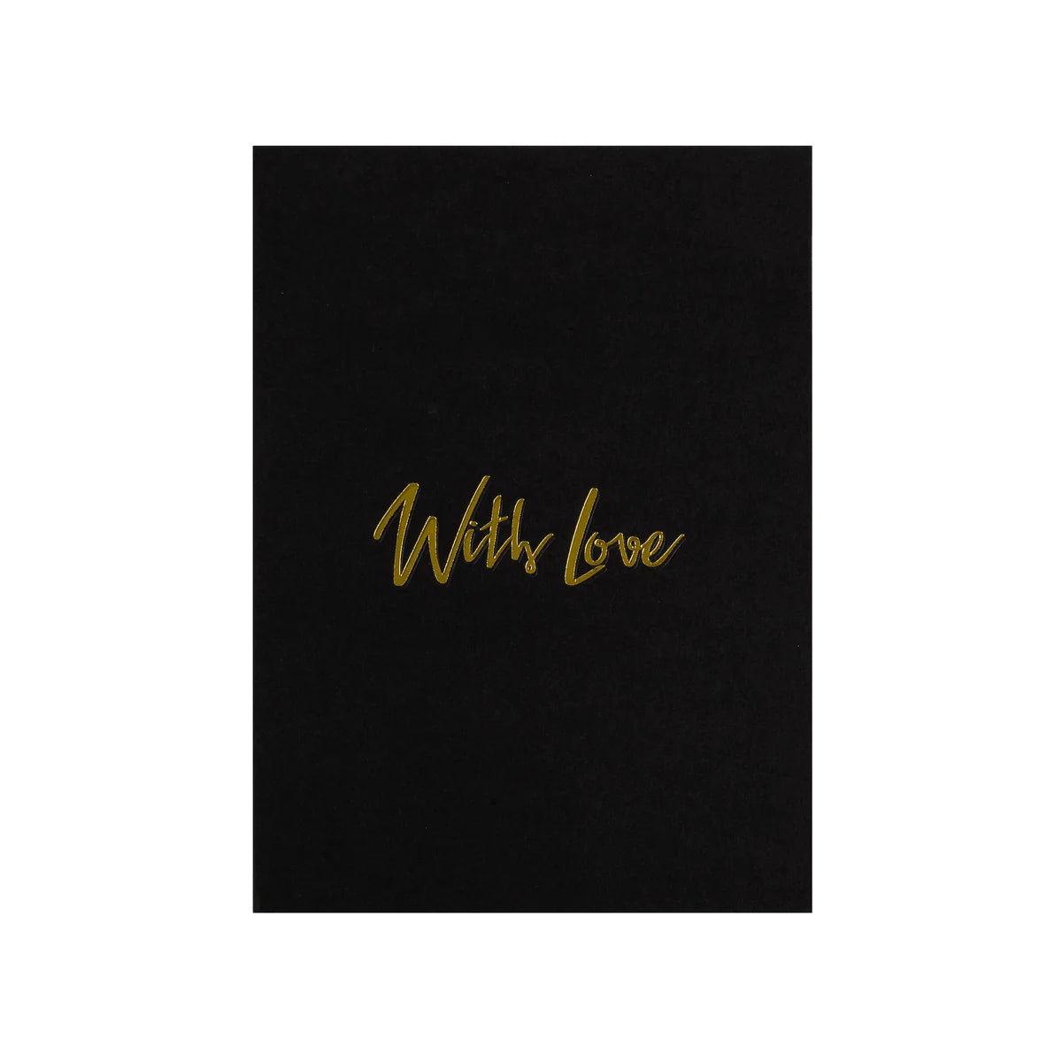 Greeting Card Black