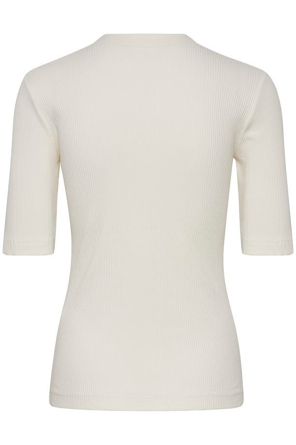 Dagna V T-shirt Creme