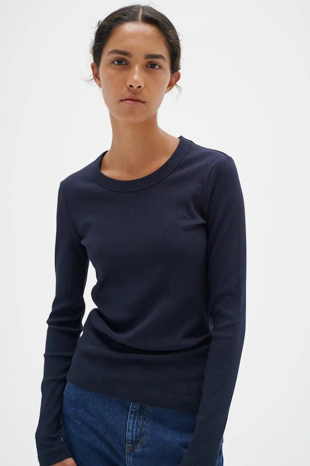 Dagna Longsleev T-Shirt Marine