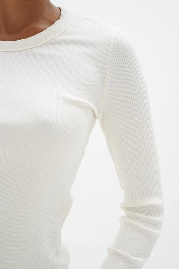 Dagna Longsleev T-Shirt Creme